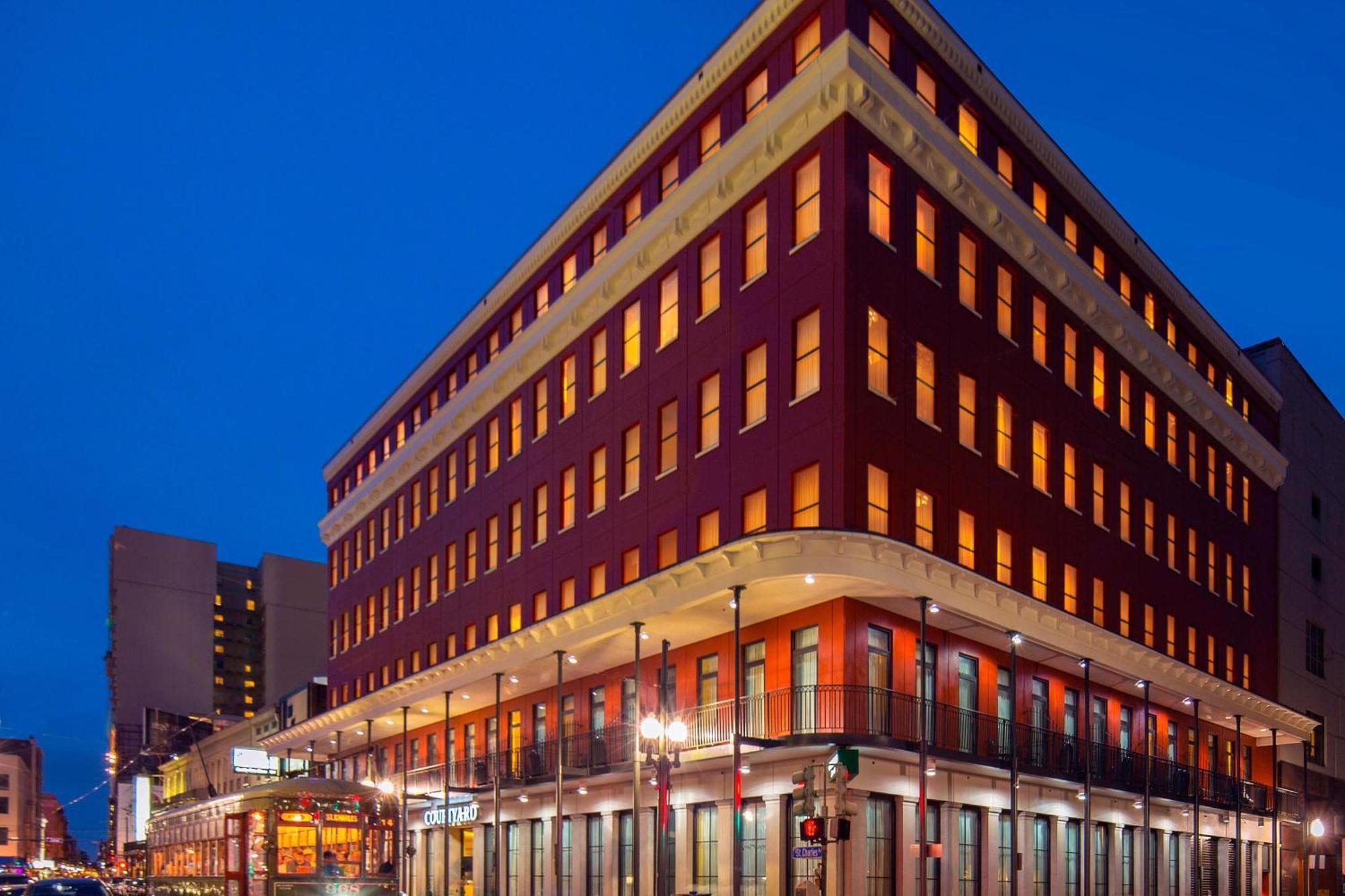 Courtyard By Marriott New Orleans Downtown Near The French Quarter Hotell Exteriör bild